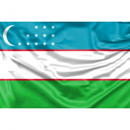 Uzbekistan Flag