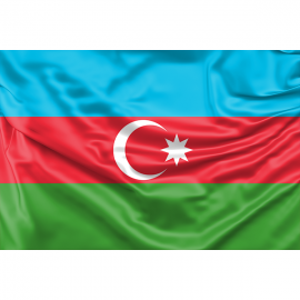 Azerbaijan Flag