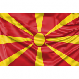 Republic of Macedonia Flag