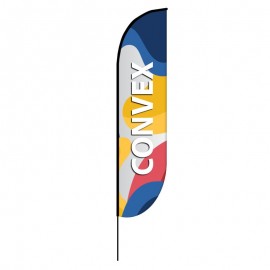 Beach flag Convex