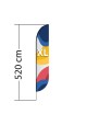 Beach flag Convex XL