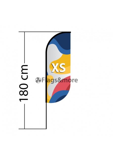 Beach flag Convex XS