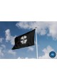 Ghost Flag Unique Print, 3x5 Ft / 90x150 cm size, EU Made
