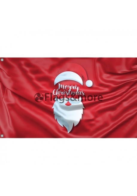 Santa Claus Flag II Unique Print, 3x5 Ft / 90x150 cm size, EU Made