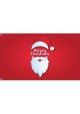 Santa Claus Flag II Unique Print, 3x5 Ft / 90x150 cm size, EU Made