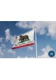 New California Republic Flag Unique Print, 3x5 Ft / 90x150 cm size, EU Made