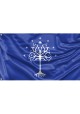 Tree of Gondor Flag Unique Print, 3x5 Ft / 90x150 cm size, EU Made