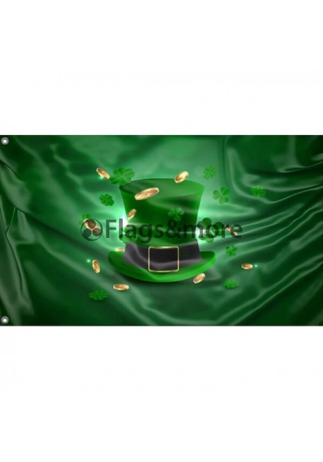 Saint Patrick's Day Flag Unique Print, 3x5 Ft / 90x150 cm size, EU Made