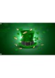 Saint Patrick's Day Flag Unique Print, 3x5 Ft / 90x150 cm size, EU Made