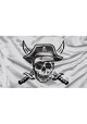 Pirate Flag III Unique Print, 3x5 Ft / 90x150 cm size, EU Made
