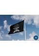 Pirate Flag V Unique Print, 3x5 Ft / 90x150 cm size, EU Made