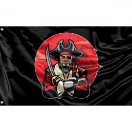 Pirate Flag VI Unique Print, 3x5 Ft / 90x150 cm size, EU Made
