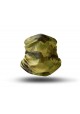 Washable Fabric Face Cover Neck Gaiter With Unique Print Camo V Design EU Made