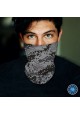 Washable Fabric Face Cover Neck Gaiter With Unique Print Camo VI Design EU Made