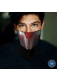 Washable Fabric Face Cover Neck Gaiter With Unique Print Darth Revan Inspired Design EU Made