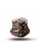 Washable Fabric Face Cover Neck Gaiter With Unique Print Artistic Nature Design EU Made