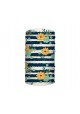 Washable Fabric Face Cover Neck Gaiter With Unique Print Artistic Flowers IV Design EU Made