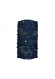 Washable Fabric Face Cover Neck Gaiter With Unique Print Artistic Space Design EU Made