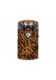Washable Fabric Face Cover Neck Gaiter With Unique Print Lion II Design EU Made
