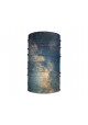 Washable Fabric Face Cover Neck Gaiter With Unique Print Milky Way Design EU Made