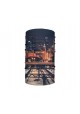Washable Fabric Face Cover Neck Gaiter With Unique Print Chicago Skyline Design EU Made