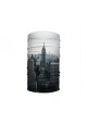 Washable Fabric Face Cover Neck Gaiter With Unique Print New York Skyline II Design EU Made