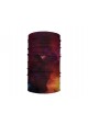 Washable Fabric Face Cover Neck Gaiter With Unique Print Fantasy Space Smokes II Design EU Made