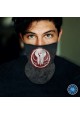 Washable Fabric Face Cover Neck Gaiter With Unique Print Old Republic Design EU Made