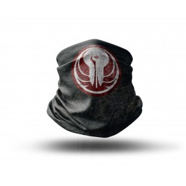 Washable Fabric Face Cover Neck Gaiter With Unique Print Old Republic Design EU Made