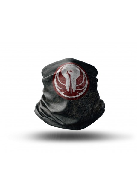 Washable Fabric Face Cover Neck Gaiter With Unique Print Old Republic Design EU Made