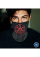 Washable Fabric Face Cover Neck Gaiter With Unique Print Sith Empire Design EU Made