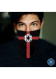 Washable Fabric Face Cover Neck Gaiter With Unique Print Galactic Empire Design EU Made