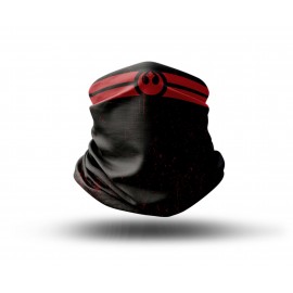 Washable Fabric Face Cover Neck Gaiter With Unique Print Rebel Alliance Fan Art Design EU Made