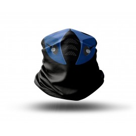 Washable Fabric Face Cover Neck Gaiter With Unique Print Animted Sub-Zero Fan Art Design EU Made