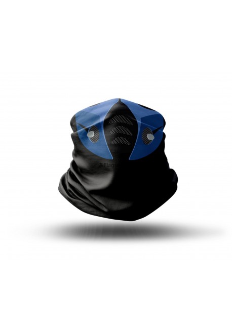 Washable Fabric Face Cover Neck Gaiter With Unique Print Animted Sub-Zero Fan Art Design EU Made
