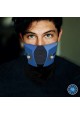Washable Fabric Face Cover Neck Gaiter With Unique Print Animted Sub-Zero Fan Art Design EU Made