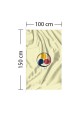 Vertical Flag 3ft 4in x 5ft - 100 x 150cm