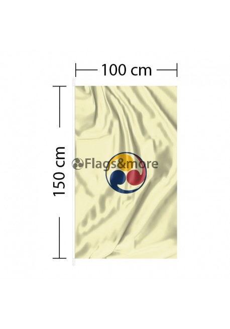 Vertical Flag 3ft 4in x 5ft - 100 x 150cm