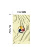 Vertical Flag 3ft 4in x 6ft 7in - 100 x 200cm